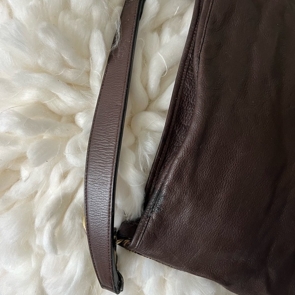 Garnett Hill Animal Print Leather Bag - Sold out - Picture 4 of 11